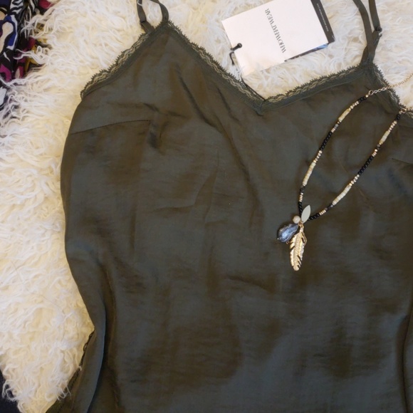 Lace Trim Cami - Picture 6 of 7